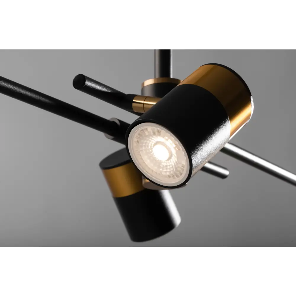 Подвесной светильник Freya Enzo - стильная черная люстра на планке 88241773 STLM-0922078 - Вид №6