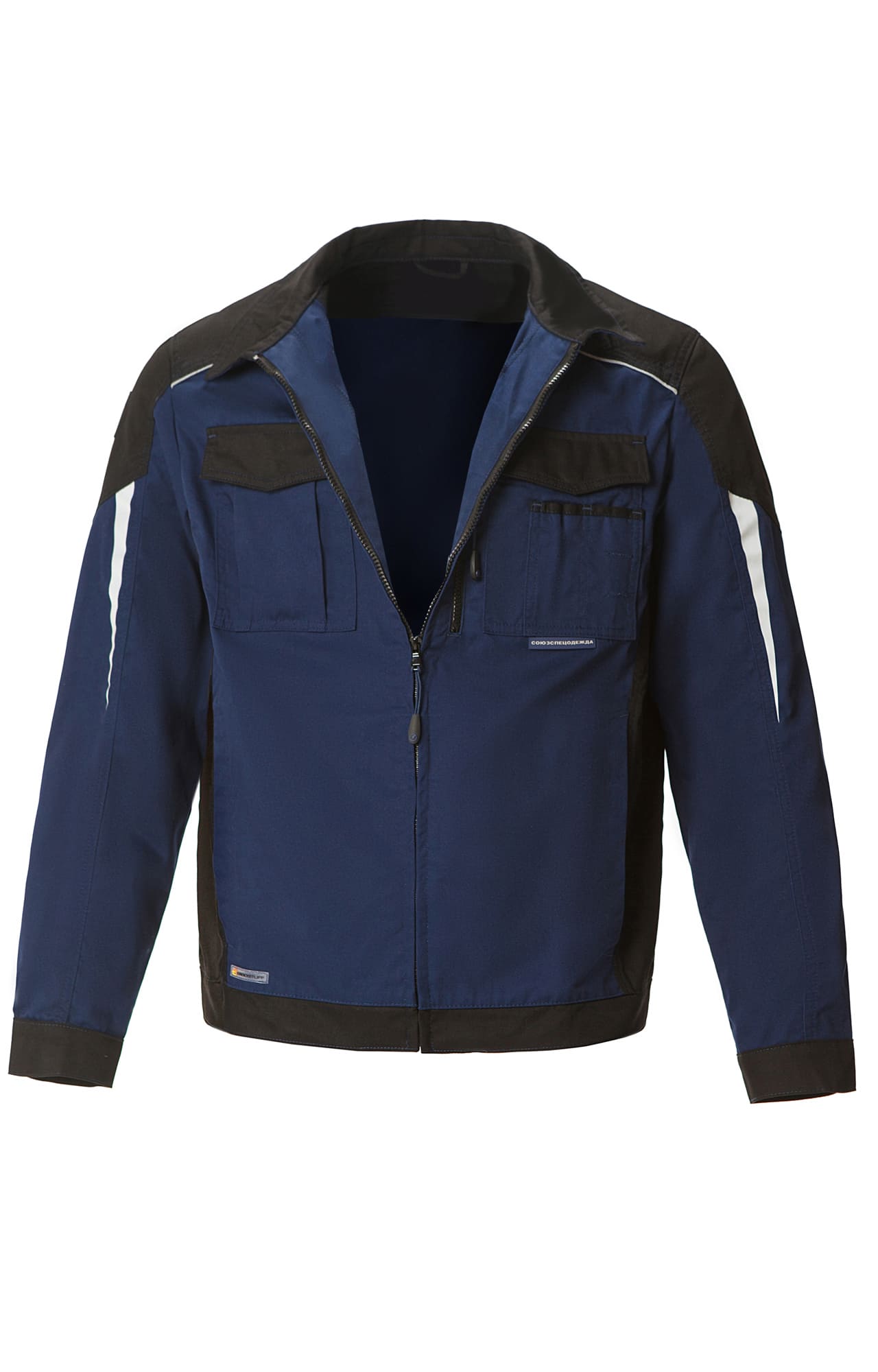 64624 Костюм  NEW 2 темно-синий с черным STATUS  Летняя спецодежда  размер 60-62/170-176  - Вид №3