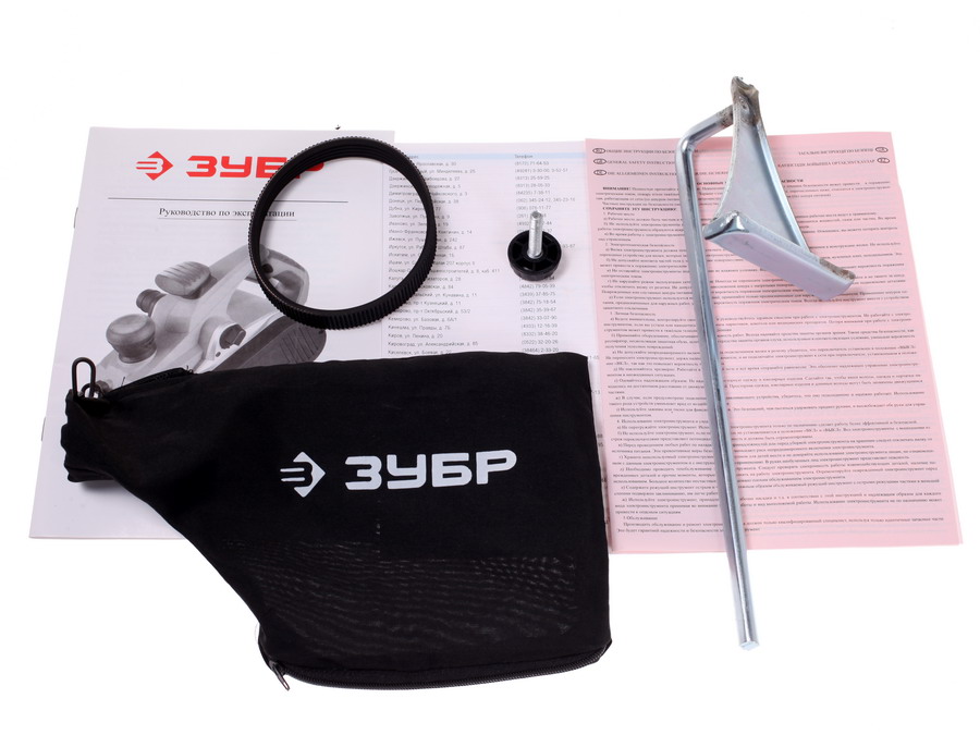 Электрорубанок Зубр ЗР-1100-110 6613147 STDN-0080618 - Вид №7