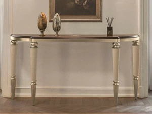 Longhi Консоль в форме полумесяца из черного дерева Loveluxe 2015 – regency collection Y 732