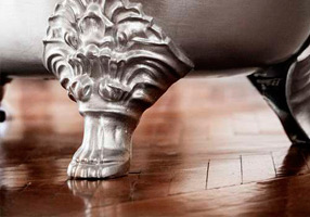 Gentry Home Bexley Cast iron bathtubs with feet Цветочная медь GH101005  - Вид №1