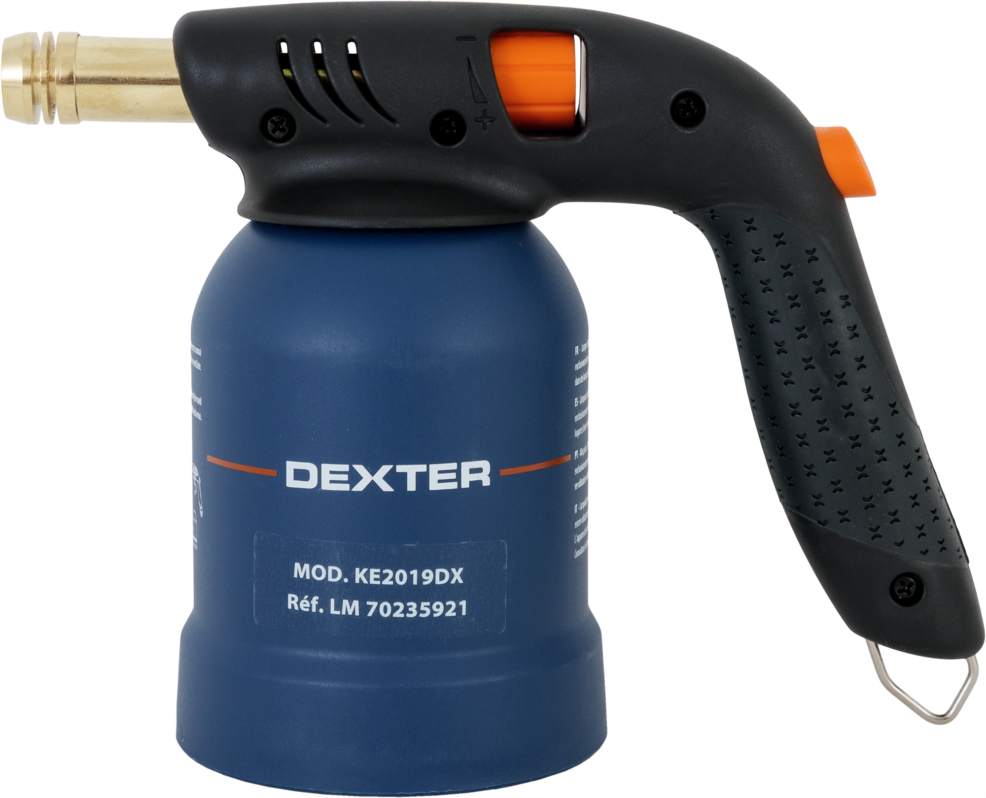 81972927 Лампа паяльная, газовая с пьезоподжигом STLM-0016195 DEXTER  - Вид №1