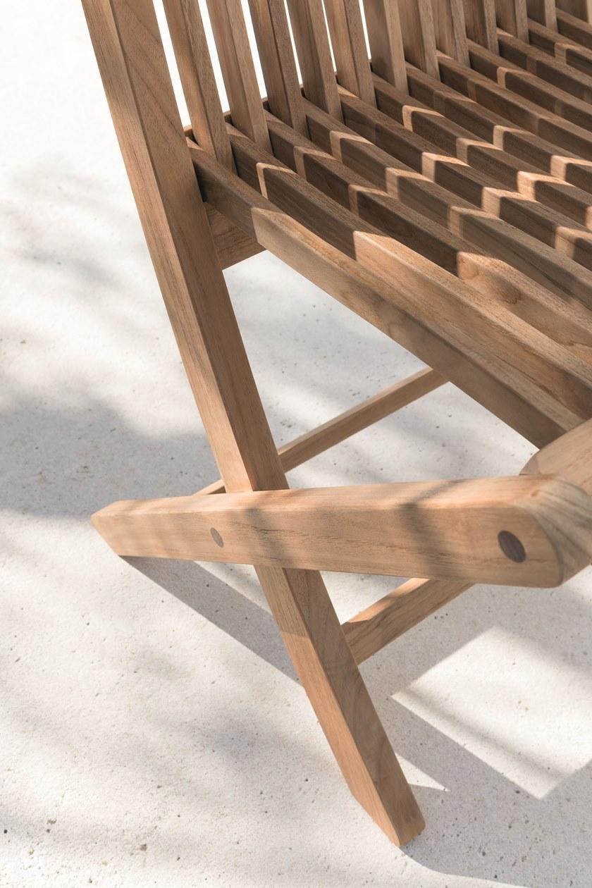 Unopiù Складной стул из тика Milton Wilsed - Вид №6