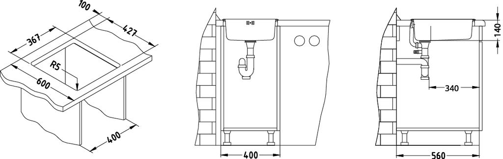 Мойка Alveus Basic 10 1082195 - Вид №1
