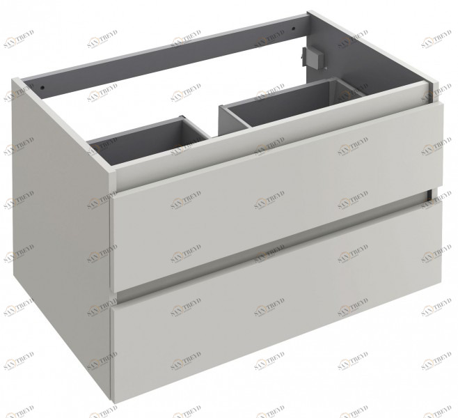 EB1703-N03 Мебель 80 см, 2 выдвижных ящика с отверстием для сифона Jacobdelafon PARALLEL Santreyd