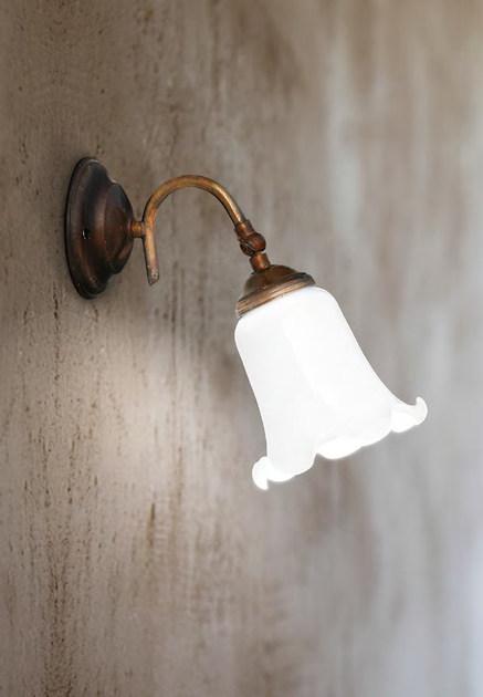 Aldo Bernardi Настенный светильник из стекла с фиксированным кронштейном sun-id-1489835 - Вид №1