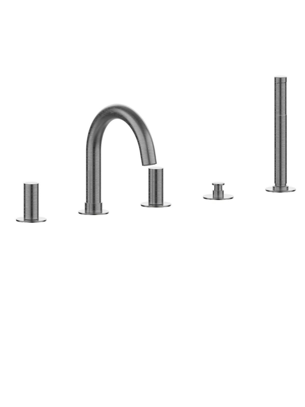 Встраиваемый смеситель для ванны с ручным душем Rubinetterie Frattini Pepe XL ARCH-00112668 - Вид №22