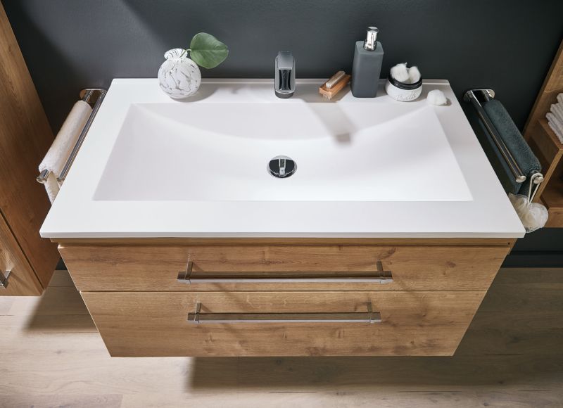 WMS509061 Накладная раковина на столешницу  прямоугольная Puris 