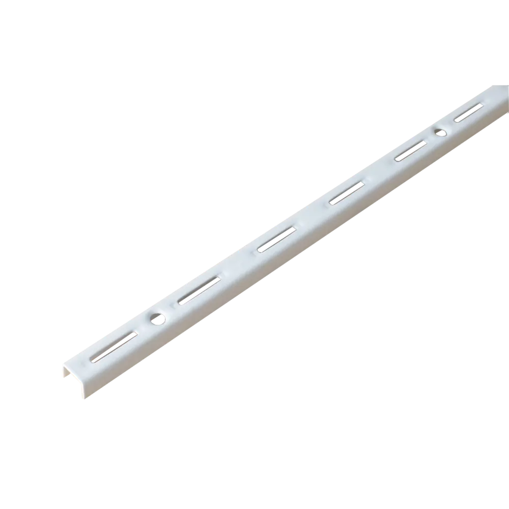 Направляющая однорядная Spaceo 150 см цвет белый 82658420 STLM-2029786 