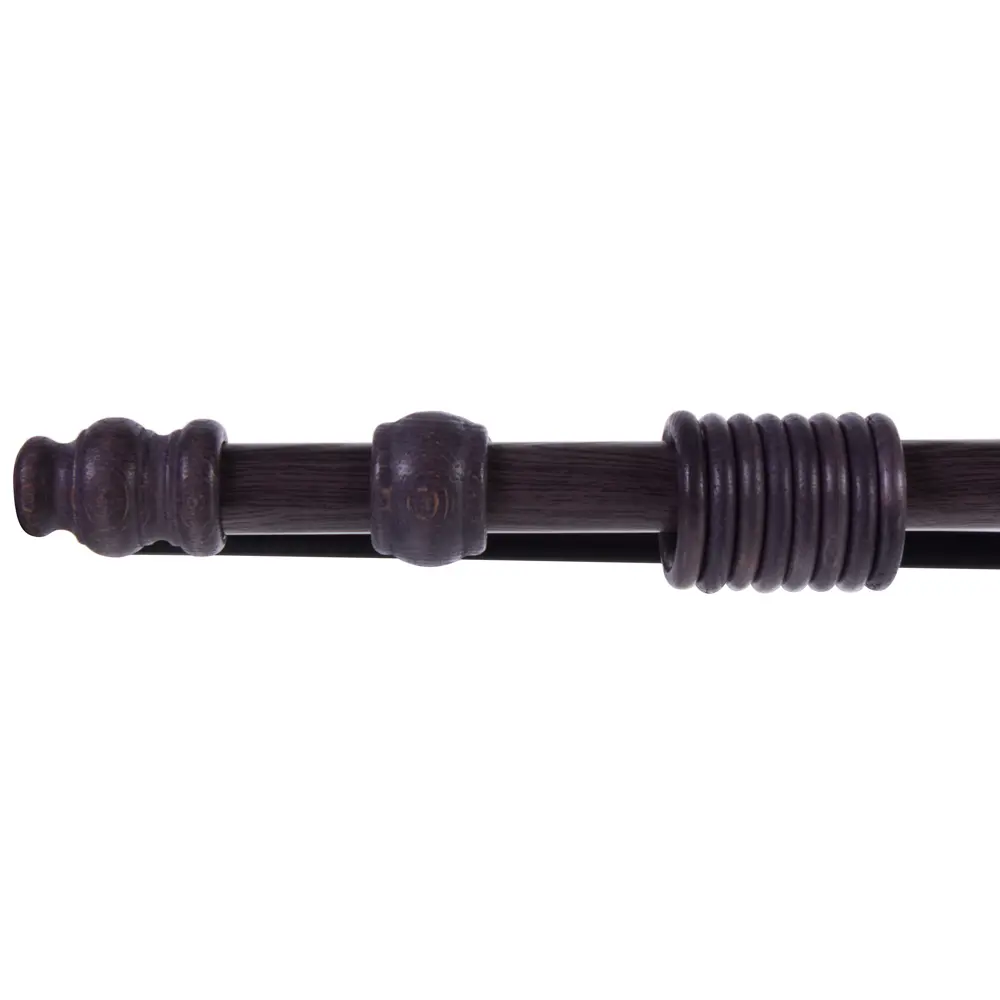 Santreyd Двухрядный карниз для штор 300 см венге 14526409 STLM-0005002 - Вид №1