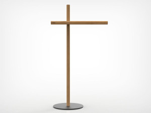 Напольный держатель для полотенец в iroko