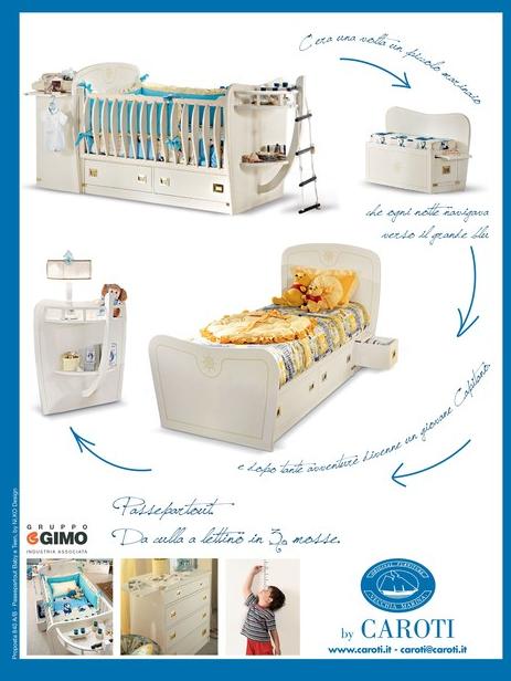 Caroti Односпальная контейнерная кровать Passepartout 541 - Вид №2