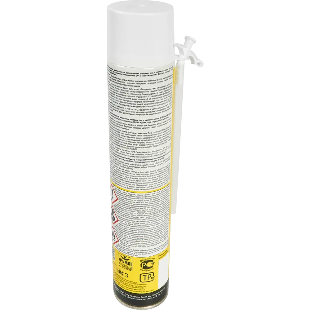 Soudal 35 - профессиональная монтажная пена с низким расширением 750 мл 86227282 STLM-0067203 - Вид №2