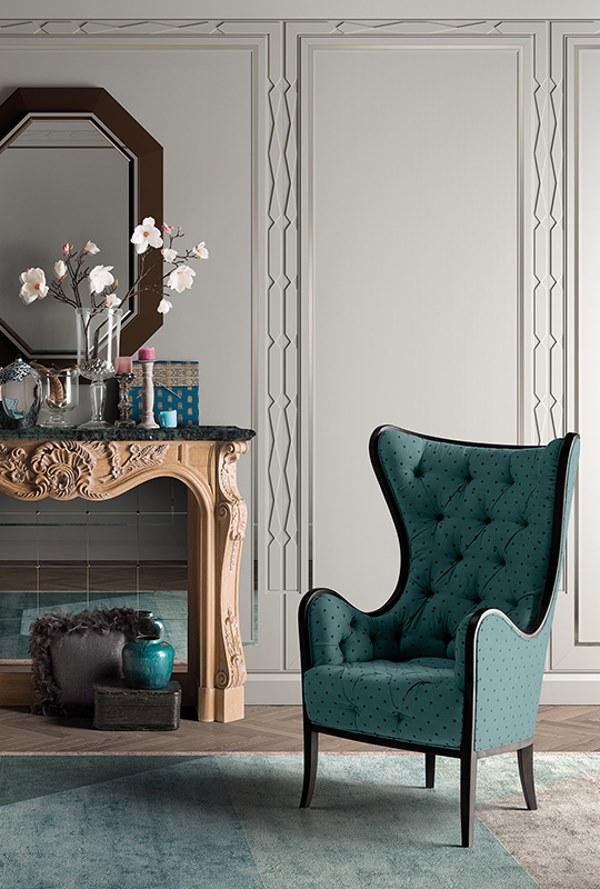 Prestige Кресло из мягкой ткани Capricci Cvh023t - Вид №1