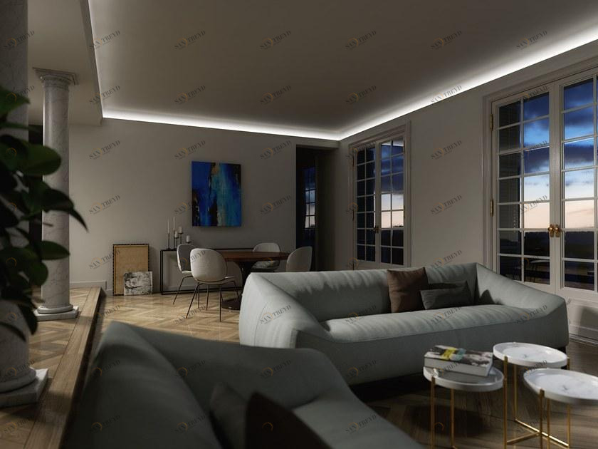 Lumines Lighting Линейный световой профиль для светодиодных модулей  10-0424-10 (conva) 