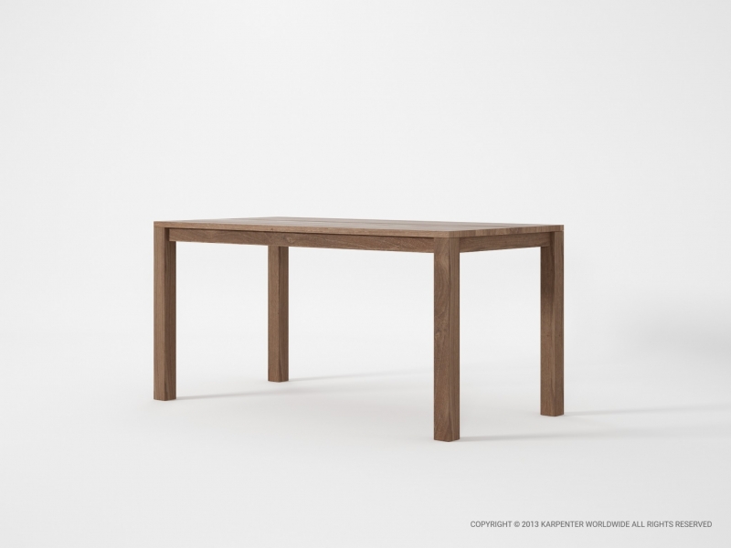 548_1107 Стол обеденный прямоугольный 160 Karpenter Solid - Вид №1