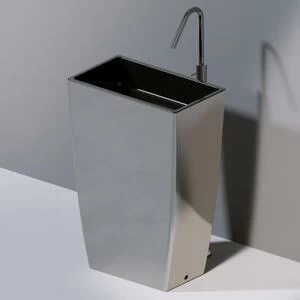 L110253 Напольная раковина стоящая прямоугольная A. e T. Italia Tower