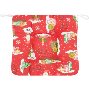 Сидушка Altali Санта 40x40 см цвет красный