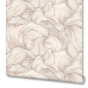 Флизелиновые обои АРТЕКС Vodoley бежевые - элегантная текстура для стильного интерьера 89370874