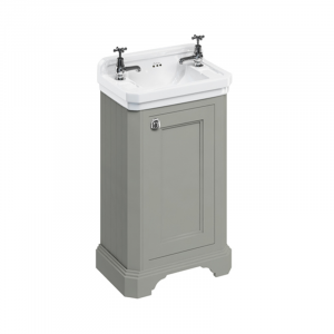 Burlington Cloakroom Гардеробная раковина с дверью Темно-оливковый B8 FC11O