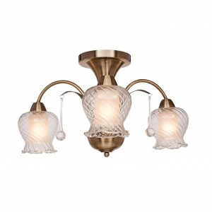 Потолочная люстра Silver Light Loretto 131.53.3 SILVER LIGHT LORETTO BRONZE 183385 Белый