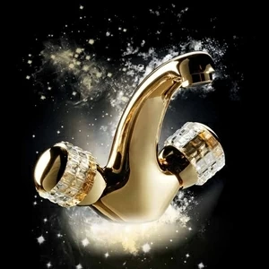 Смеситель для раковины 24.002G MAIER ELITE CRISTAL