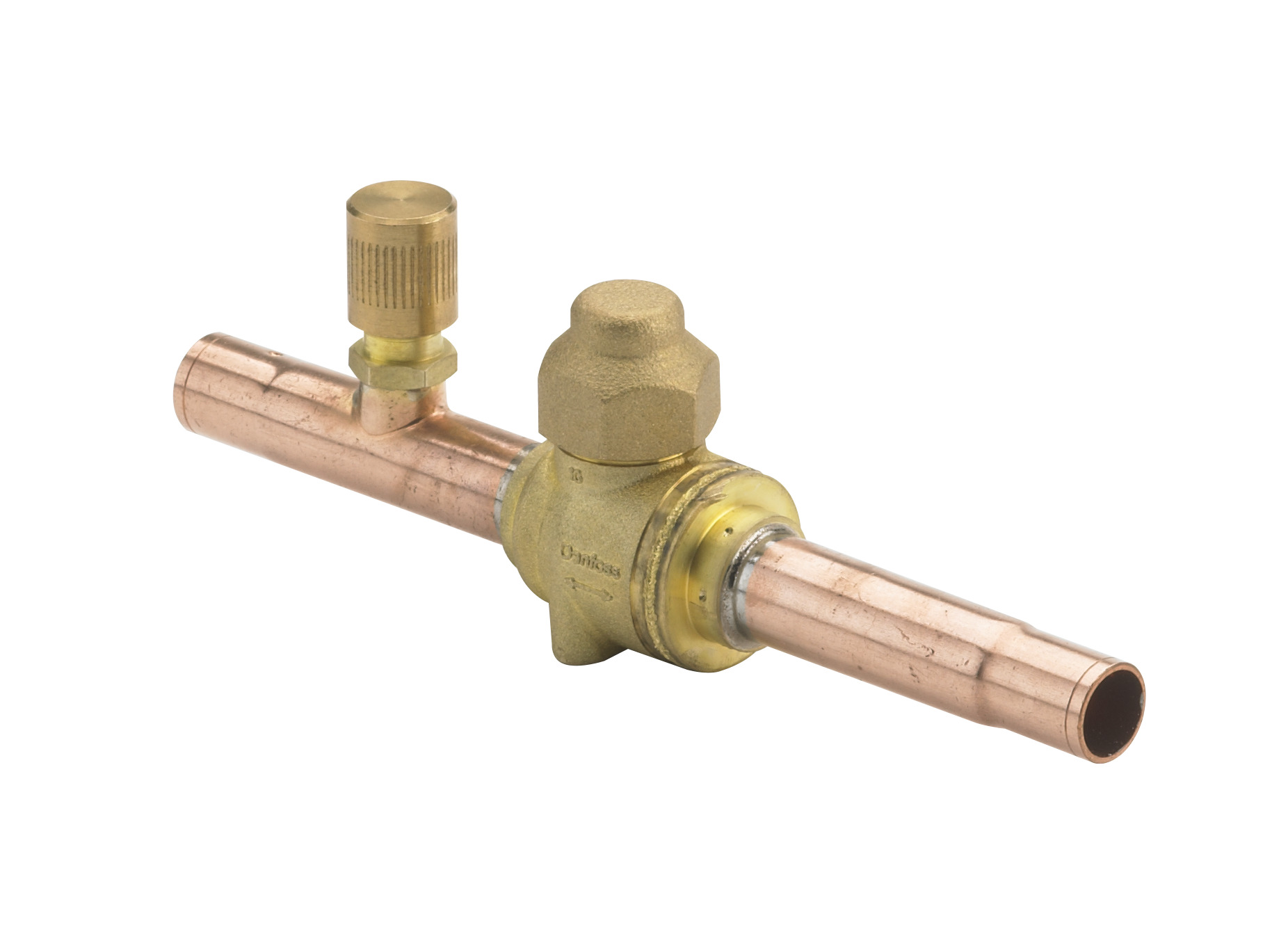 Danfoss GBC — Запорные шаровые краны для CO2 45 бар GBC 18s Кран запорный шаровой 009L7564  - Вид №2