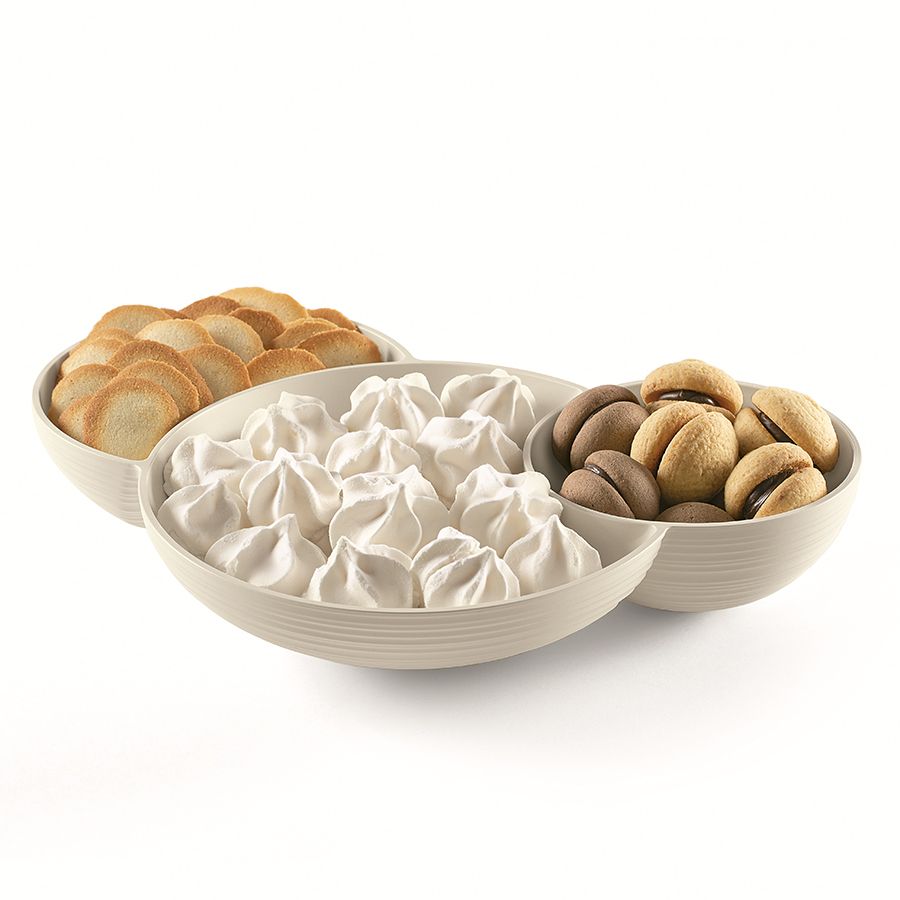 171200158 Менажница tierra, бежево-розовая Guzzini  - Вид №5