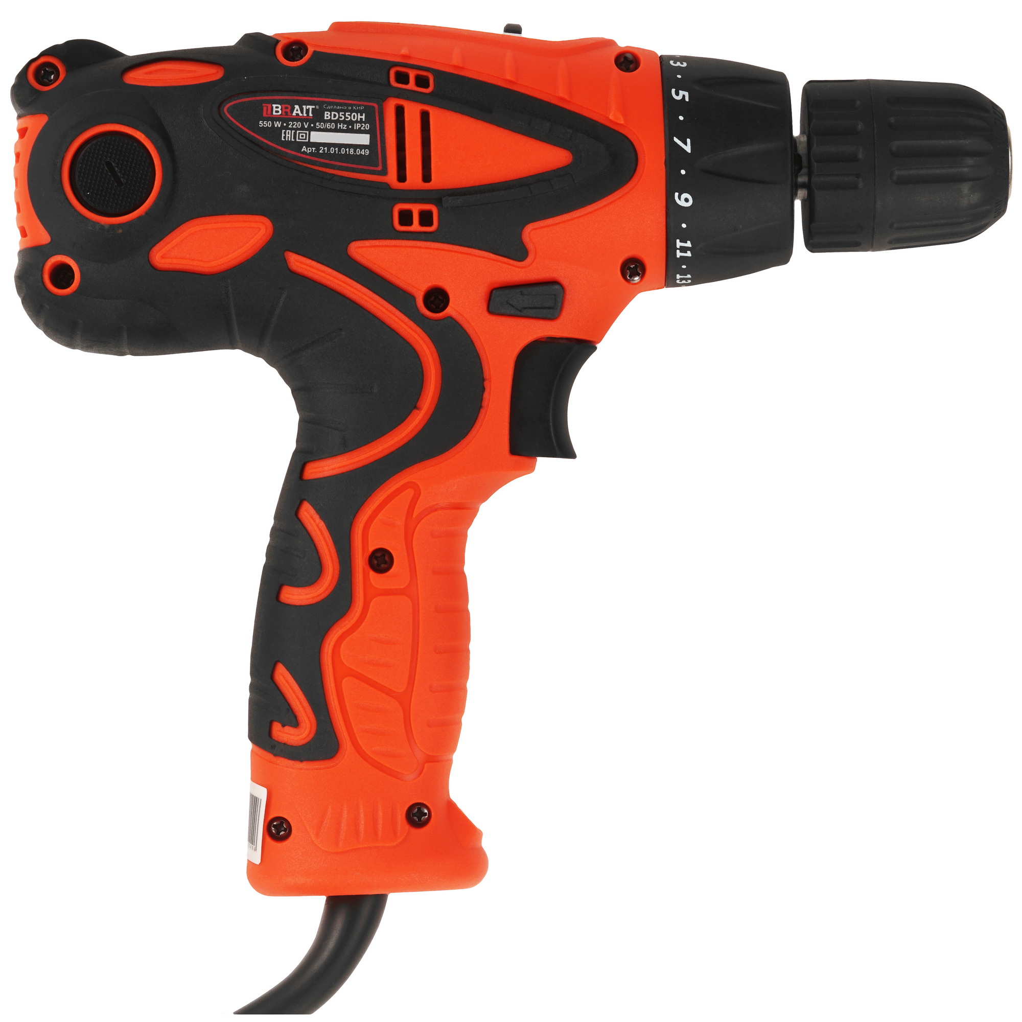 Дрель-шуруповерт BRAIT BD550H 5497173 STDN-0067228 - Вид №1