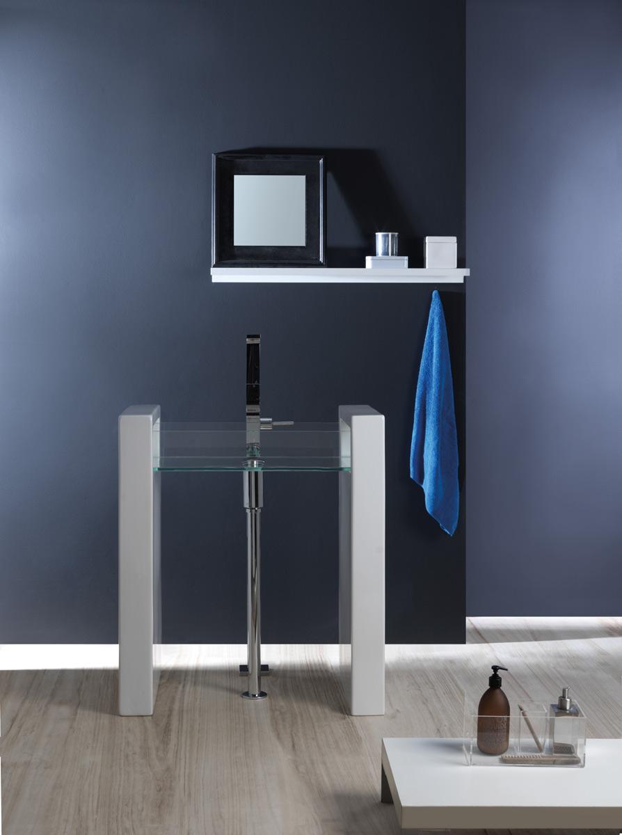 GLSCFS2 Консоль напольная одинарная для монтажа раковины GSG CERAMIC GLASS - Вид №2