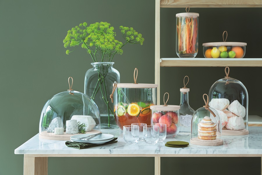 G1085-29-301 Чаша с деревянной крышкой из ясеня ivalo, 29,5 см LSA International  - Вид №4