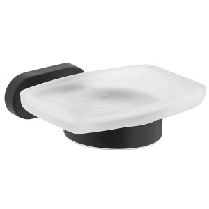 B004513 Bienbanyo ДЕРЖАТЕЛЬ ДЛЯ МЫЛА BIEN ALESTA - ЧЕРНЫЙ МАТОВЫЙ