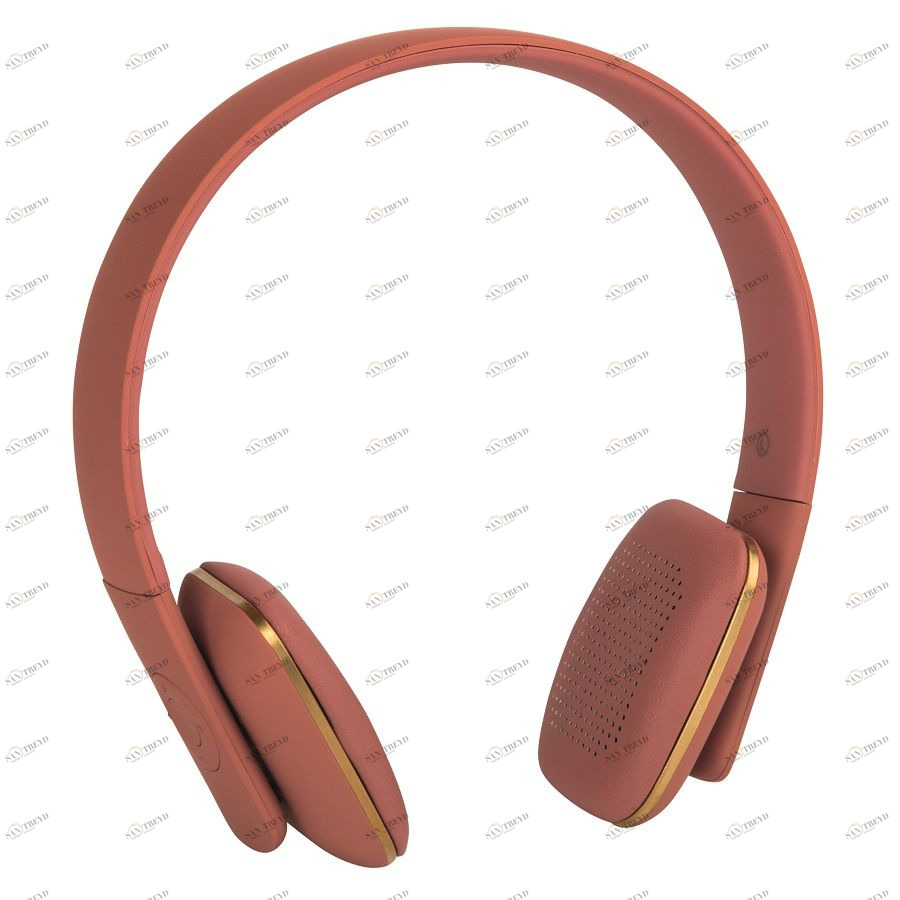 Наушники беспроводные aHEAD, коралловые KREAFUNK KFSS12