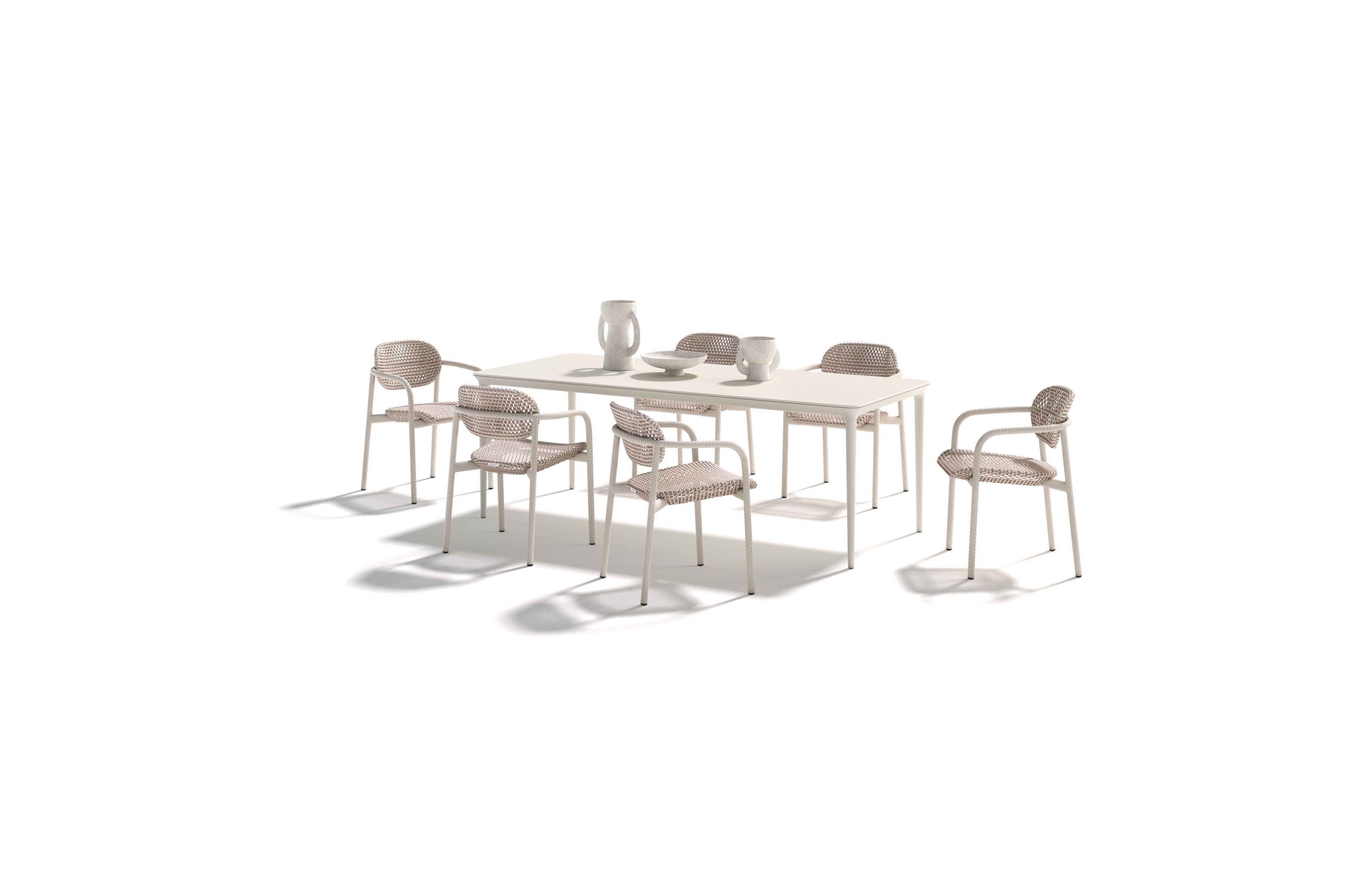 Прямоугольный садовый стол с верхней частью HPL DEDON BELLMONDE ARCH-00152107 - Вид №10