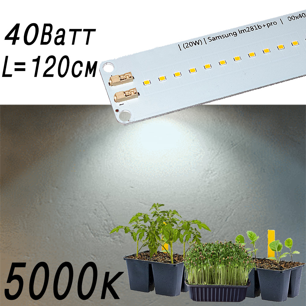 3370 2.9.с Комфорт 5000K - Рассада, Микрозелень. Белый свет. LAB.Space 