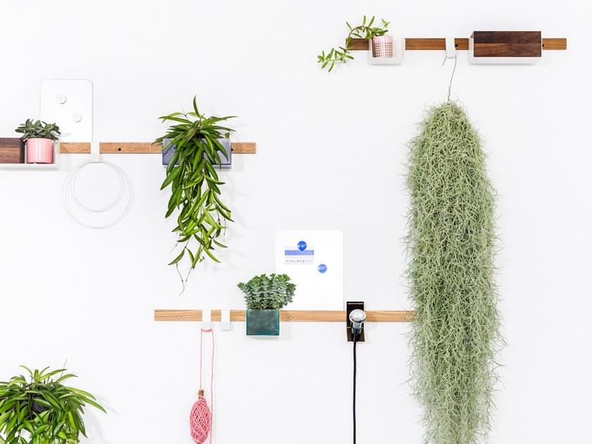 Atelier Belge Деревянная полка с металлическими контейнерами sun-id-1443567 - Вид №5