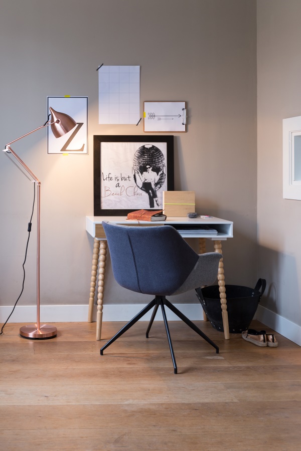 Лампа напольная Reader, матовая желтая Zuiver 5100002 - Вид №5