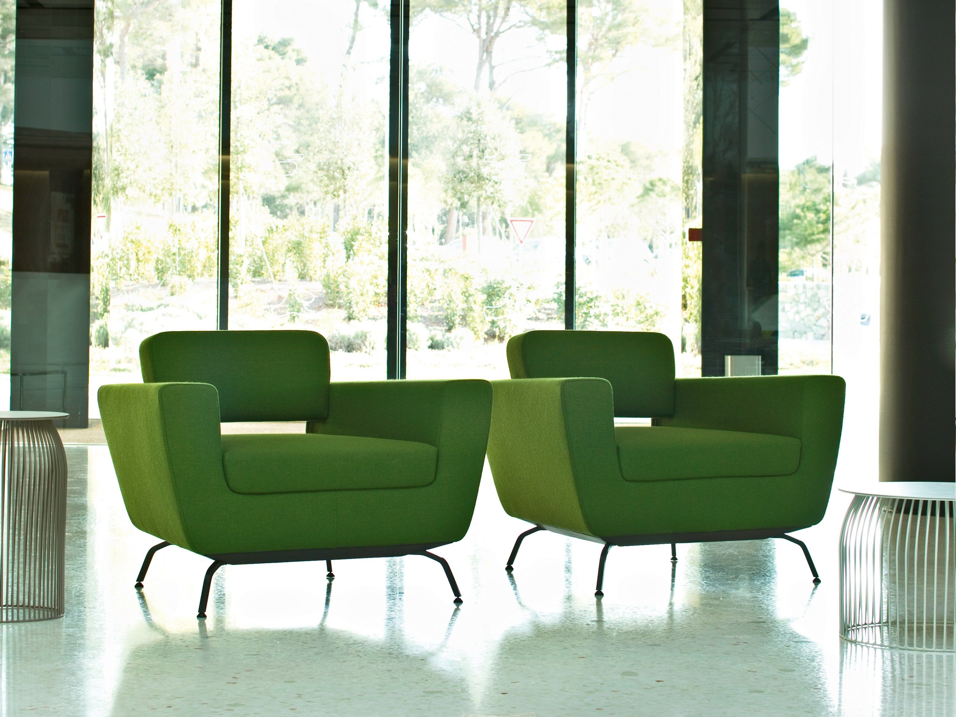 Тканевое кресло с подлокотниками La Cividina Serie_50 ARCH-00121860 - Вид №5