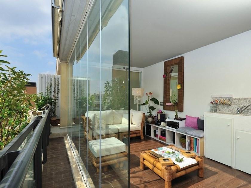 SUNROOM Складное алюминиевое окно Sistemi tuttovetro sun-id-1384371 - Вид №5