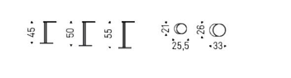 Круглый стальной журнальный столик Cattelan italia STING BRUSHED ARCH-00023117 - Вид №8