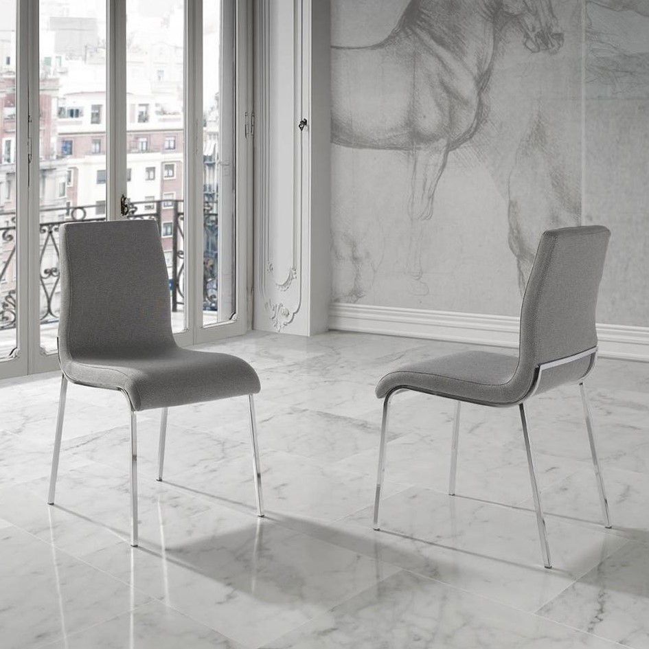 Стул F3141 белый от Angel Cerda ANGEL CERDA  148346 Белый  - Вид №3