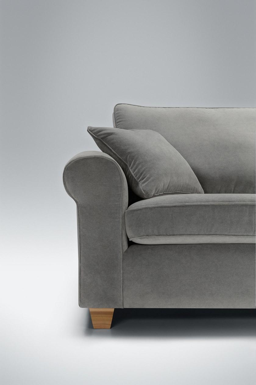 Sits Мягкий 3-х местный диван из ткани Romantic sun-id-1400909 - Вид №1