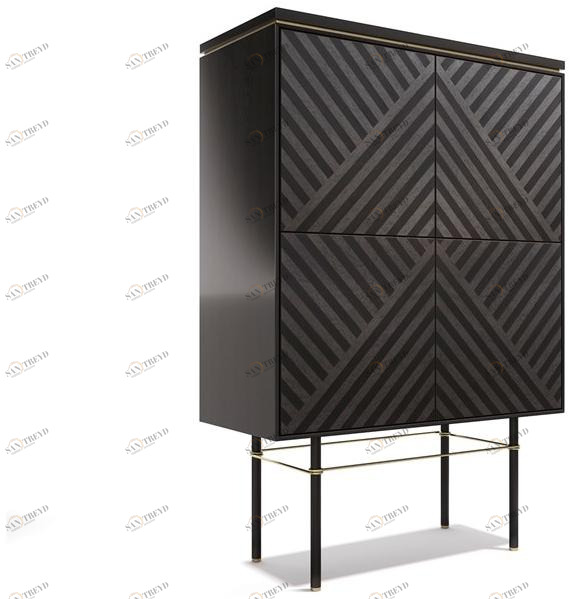 Capital Collection Комод деревянный с распашными дверцами Zefiro sun-id-1464047