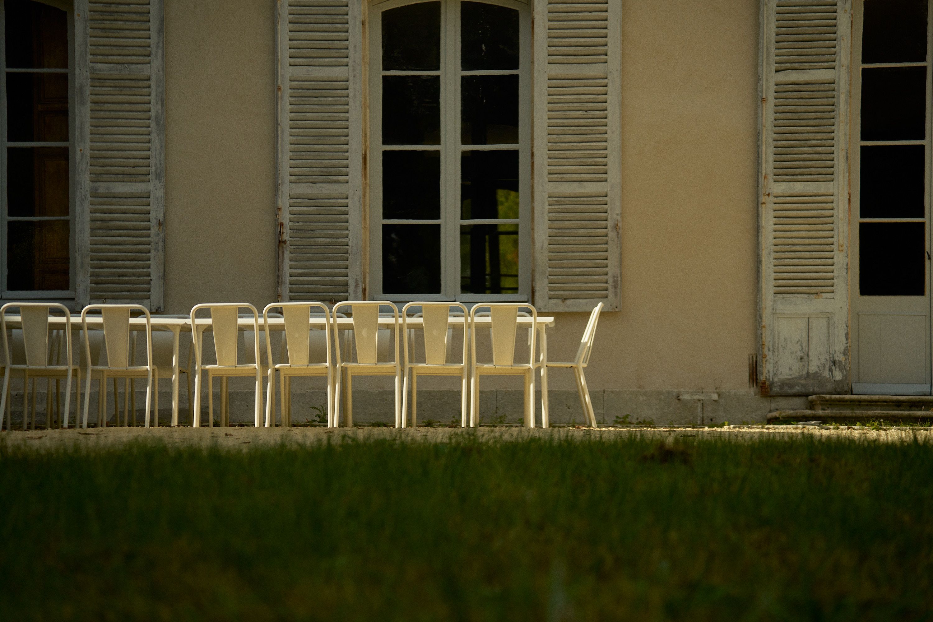 Прямоугольный садовый стол из нержавеющей стали Tolix ARCH-00067169 - Вид №3