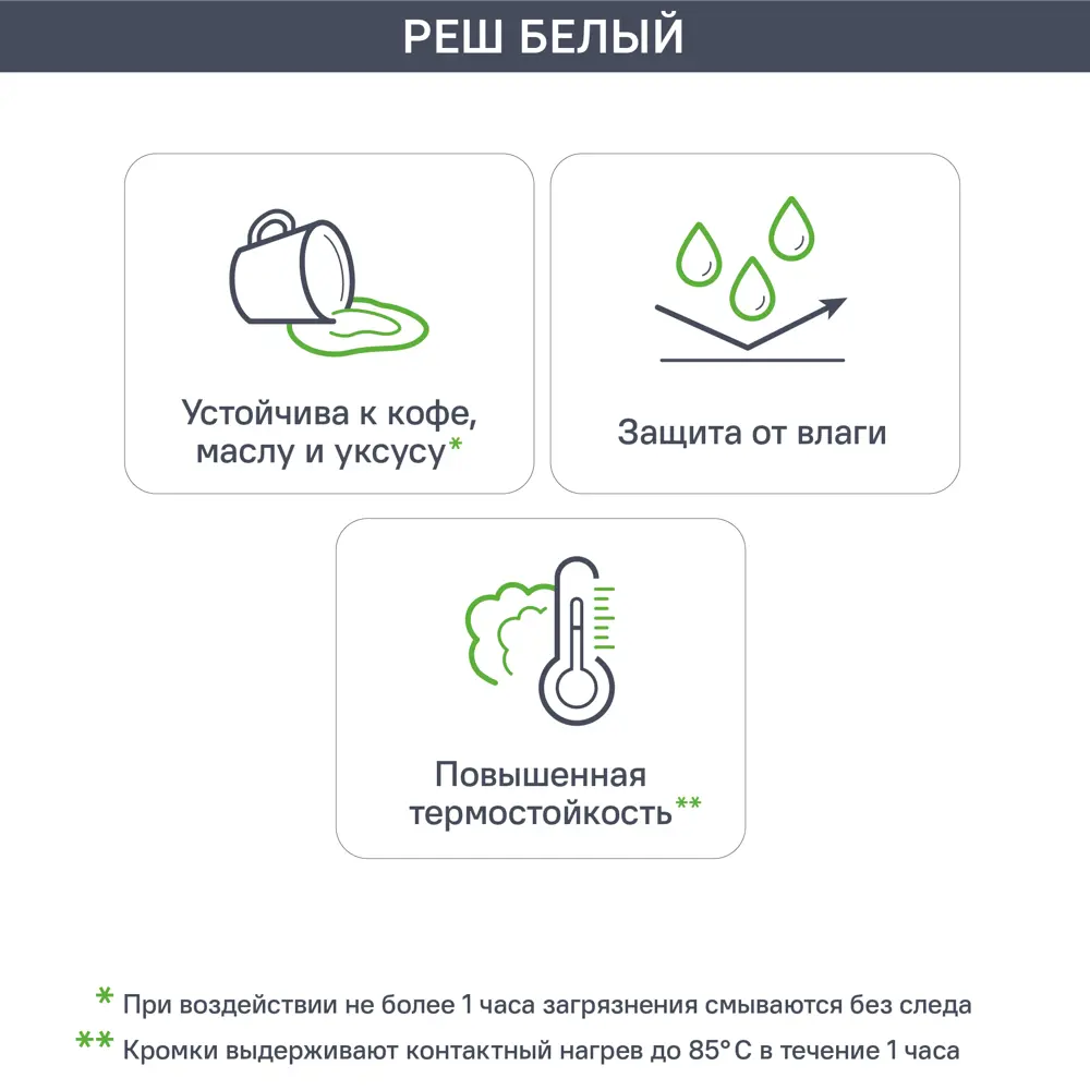 Фасад для кухонного шкафа Реш 29.7x102.1 см Delinia ID МДФ цвет белый 82011435 STLM-2178634 - Вид №3