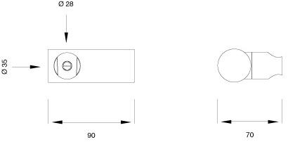 Ceadesign Подставка для ручных душей из нержавеющей стали Free ideas Fre 201 - Вид №1