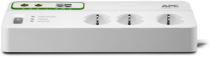 PMH63VT-RS Home/office surgearrest 6 outlets with phone and coax protection 230v russia APC