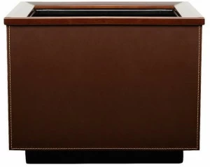 Hobby Flower Квадратная кожаная прихватка с автоматическим поливом Cuir