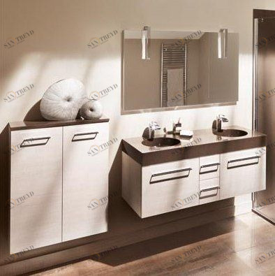 RONDO1204 Комплект мебели: Тумба с двойной раковиной  Ambiance Bain 38359