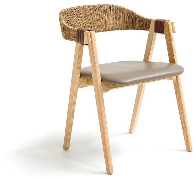 Moroso Штабелируемый деревянный стул с подлокотниками Mathilda sun-id-1407214 - Вид №1